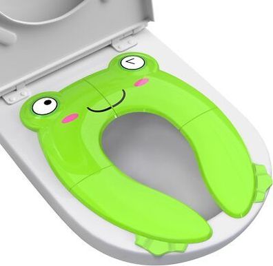 Tragbarer Töpfchen-Sitz für Kleinkinder, Reisen, faltbar, rutschfest, Toiletten