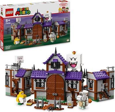 LEGO Super Mario König Buu Huus Spukhaus, Spielzeug-Geisterhaus für Kinder