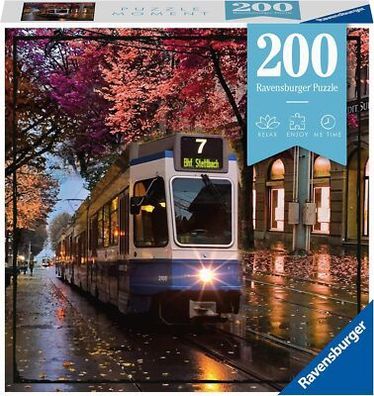 Ravensburger Puzzle Moment 17368 Zürich - 200 Teile Puzzle für Erwachsene, Deko