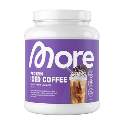 More Nutrition Protein Iced Coffee Dark Cookie Crumble 500g