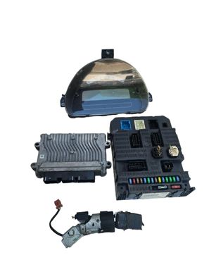 Motorsteuergerät Set Citroen C2 1,1l 44 KW SW9664127180 Schlüssel defekt