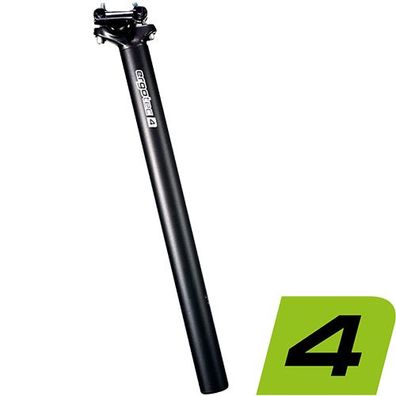 Ergotec Patentsattelstütze "Atar 550" Aluminium 60 Ø 33,9 mm, sch