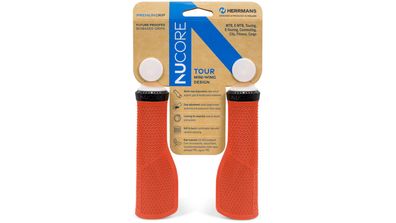 Herrmans Griff "Nucore Tour" SB-verpackt, 130 mm, peak, lava