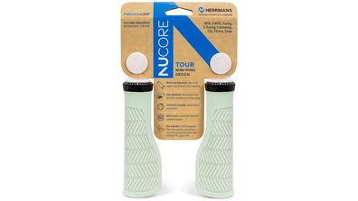 Herrmans Griff "Nucore Tour" SB-verpackt, 130 mm, wave, sage