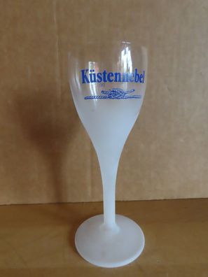 Schnapsklas mit höherem Fuß Küstennebel Druck 2cl + 4cl
