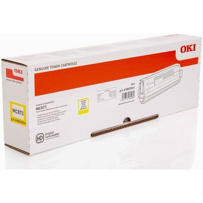 OKI Toner für MC873DN/DNC/ DNCT/DNV/DNX yellow (45862814)