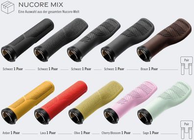 Herrmans Griff "Nucore Mix"SB-verpackt, Starter Package