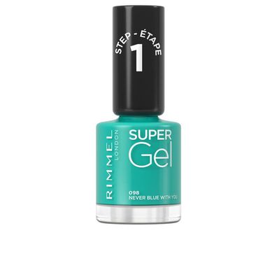 Rimmel London Super Gel Nail Polish 98-Never Blue With You 12ml