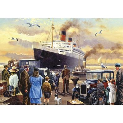 Piatnik Puzzle RMS Queen Mary 1000 Teile