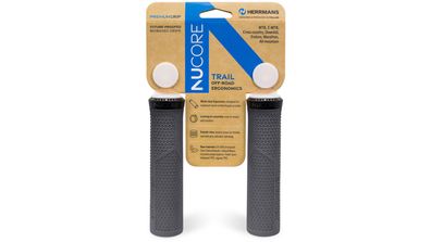 Herrmans Griff "Nucore Trail" SB-verpackt, 130 mm, peak, grey