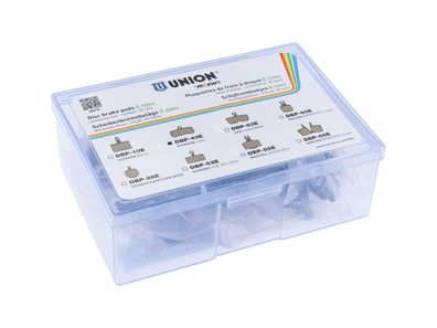 UNION Scheibenbremsbelag "DBP-43E" organ Werkstattverpackung &agrave; 25 Paar