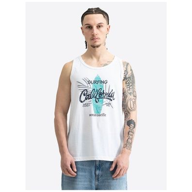 Ocean Pacific Tank Top Whitewash 210003