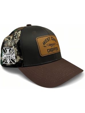 WCC West Coast Choppers Cap Hunter Trucker Hat WCCPT167BN