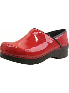 Sanita Clogs Damen Sandalen Original-Prof. Pat. Red