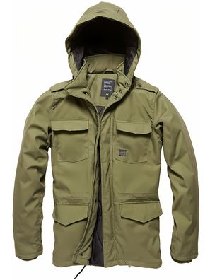Vintage Industries Winterjacke Darren Parka Olive Drab