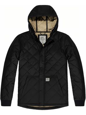 Vintage Industries Steppjacke Byron Jacket Black