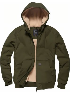Vintage Industries Winterjacke Datton Jacket Dark Olive