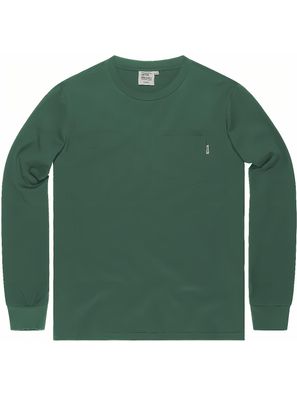 Vintage Industries Longsleeve Grant Pocket T-Shirt Long Sleeve Bright Green