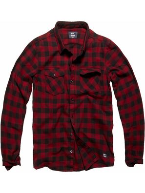 Vintage Industries Karo-Hemd Harley Shirt Red Check - Harley