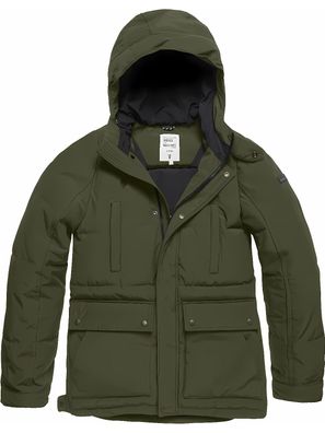 Vintage Industries Wintermantel Milo Parka Drab