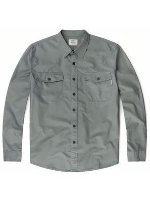 Vintage Industries Hemd Boston Shirt Pewter