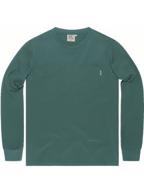 Vintage Industries Longsleeve Grant Pocket T-Shirt Long Sleeve Ocean Blue