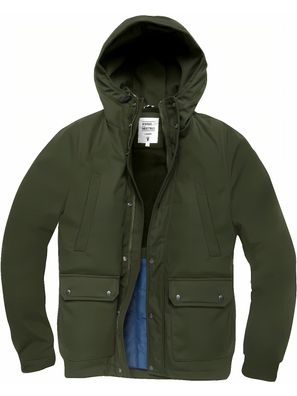 Vintage Industries Outdoorjacke Ledger Parka Olive