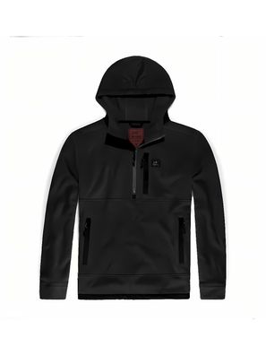 Vintage Industries Fleecepullover Vinson Hollow Fibre Fleece Black