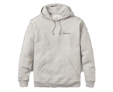 Passenger Hoodie Roamer Recycled Cotton grey marl - Größe: XL