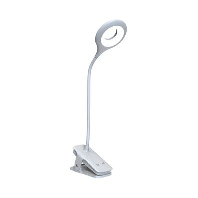 Wozinsky WLBK-01 Kabellose LED Leselampe mit Clip Weiß