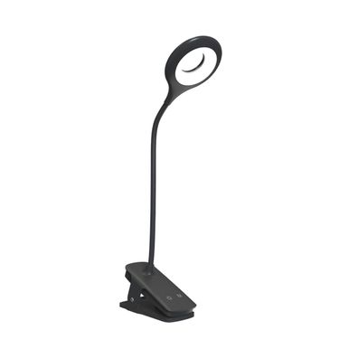 Wozinsky WLBK-02 Kabellose LED Leselampe mit Clip Schwarz