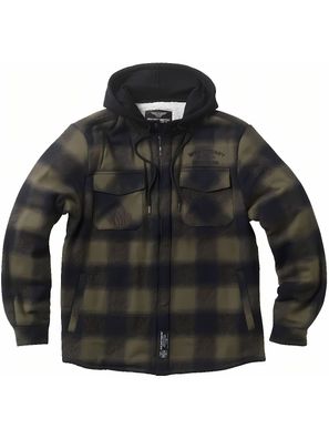 WCC West Coast Choppers Herren Jacke Hell Bent Flannel Jacket WCCJS167GN
