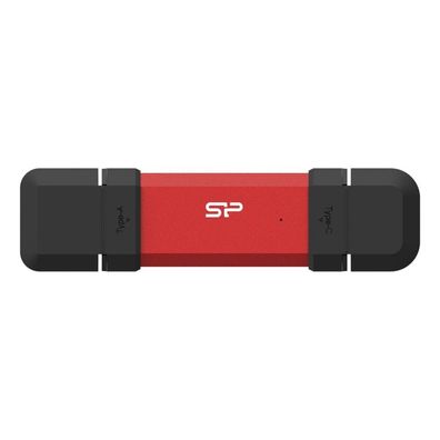 Silicon Power 500GB USB Stick USB Typ A+C 1050/850MB`s red