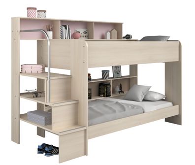 Parisot Bibop Etagenbett mit Regal & Leiterpodest