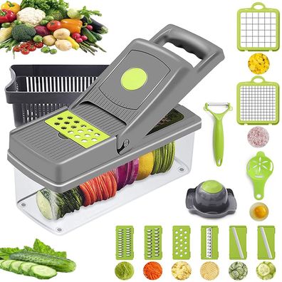 13 in 1 Multifunktion Gemüseschneider Verstellbar