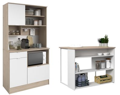 Parisot Buffet Set Socool 1, Küchenschrank, Mehrzweckschrank
