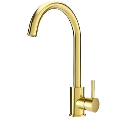Küchenarmatur für Spüle – 360° drehbarer Wasserhahn in Gold