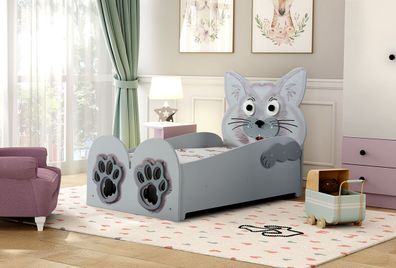 Cat Kinderbett Small/Big – 160x110x90 / 204x111x68 cm