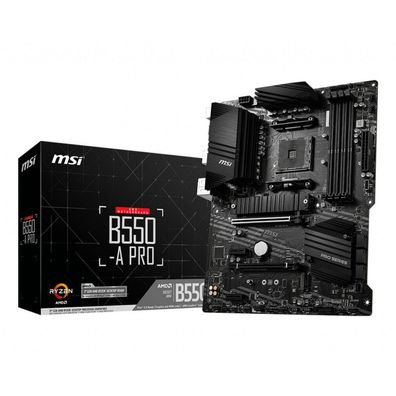 MSI B550-A PRO, Mainboard (schwarz)