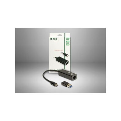 Inter-Tech Inter-Tech LAN-Adapter Argus IT-732 USB-C Gigabit Ethernet