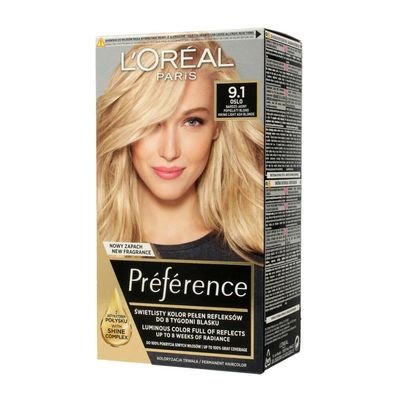 L'Oréal Professionnel Preference Haarfarbe Nr. 9.1 Oslo - sehr helles Aschblond 1op