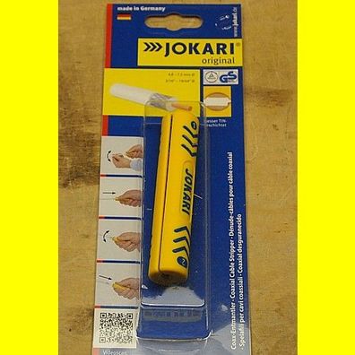 Jokari 30600 Coax - Entmantler 4,8 - 7,5 mm / 3/16" - 19/64" Neu ovp