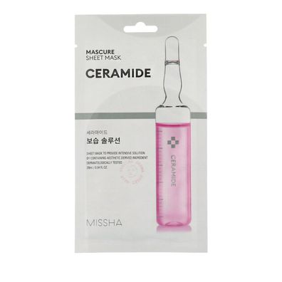 MISSHA Mascure Blatt Maske Ceramide 28 ml