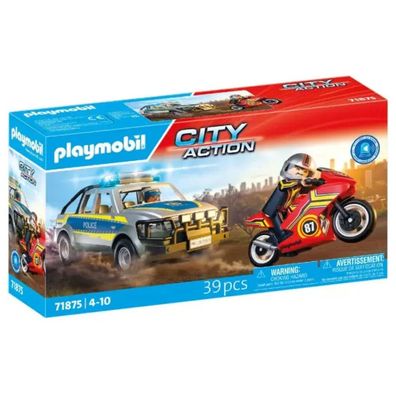 City Action - Verfolgungsjagd mit Polizei Pick-Up 71875