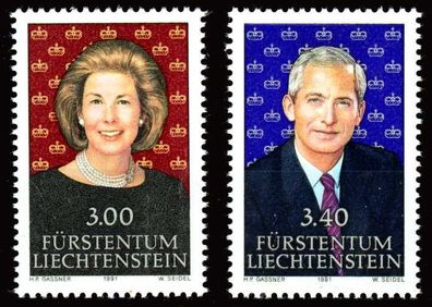 Liechtenstein 1991 Nr 1024-1025 postfrisch SA18CF6