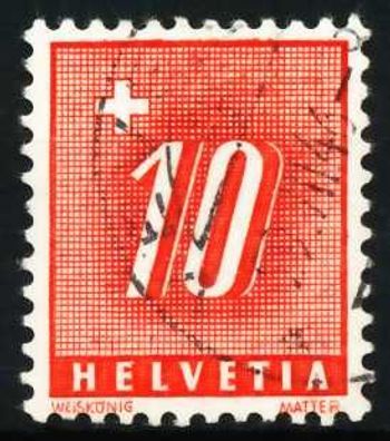 Schweiz PORTO Nr 55x gestempelt X631F92