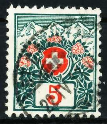 Schweiz PORTO Nr 31a zentrisch gestempelt X63695A