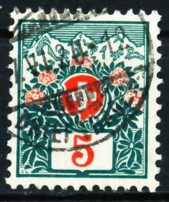 Schweiz PORTO Nr 31a zentrisch gestempelt X63696A