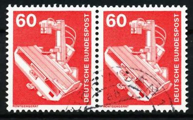 BRD DS Industrie u. Technik Nr 990 gestempelt WAAGR PAAR X66817A