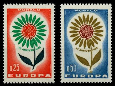 MONACO 1964 Nr 782-783 postfrisch S003606